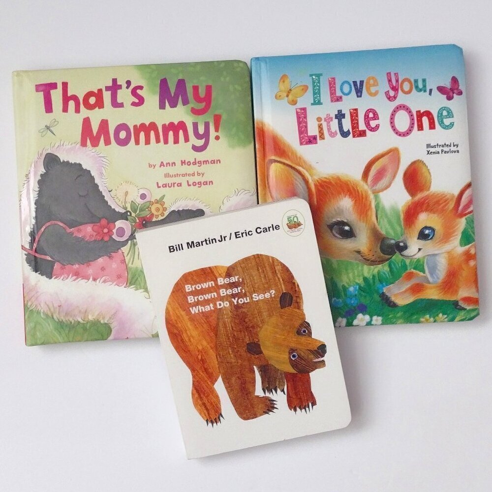 THREE Children's Classics, Hardcover, Brown Bear Etc.
